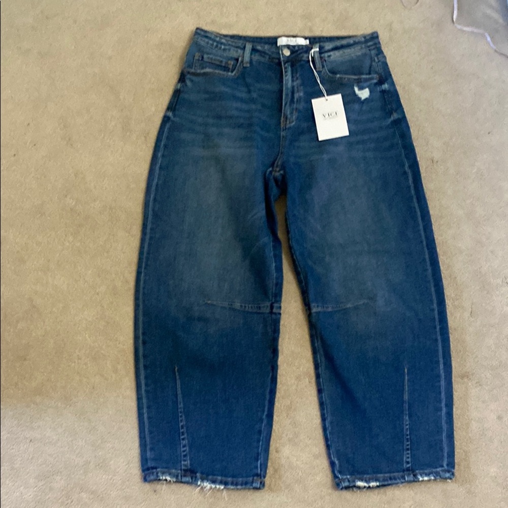 VICI Evangelina Barrel Jeans